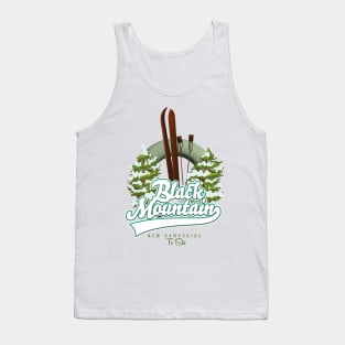 Black Mountain New Hampshire Ski logo Tank Top